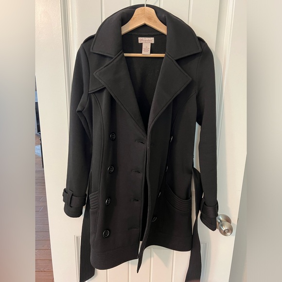 Burlington Coat Black Pea Coat - Picture 10 of 10